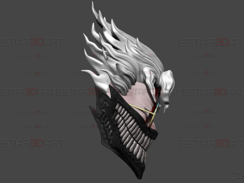 Dandadan Okarun Full Mask High Quality - Anime Cosplay 3D 打印模型