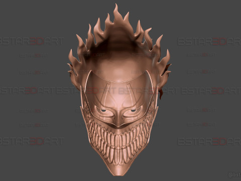 Dandadan Okarun Full Mask High Quality - Anime Cosplay 3D 打印模型