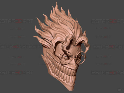 Dandadan Okarun Full Mask High Quality - Anime Cosplay 3D 打印模型