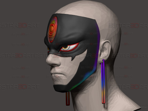 Dandadan JiJi Mask - Anime Cosplay Modèles 3D en vedette
