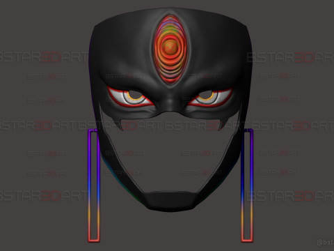 Dandadan JiJi Mask - Anime Cosplay Modèles 3D en vedette