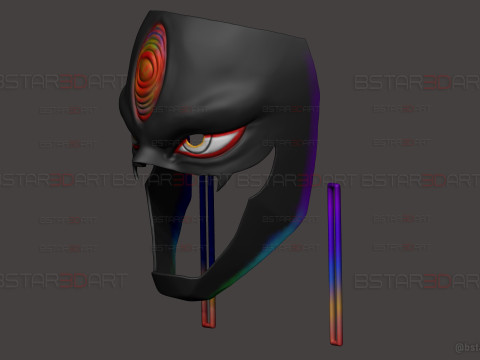 Dandadan JiJi Mask - Anime Cosplay Modèles 3D en vedette