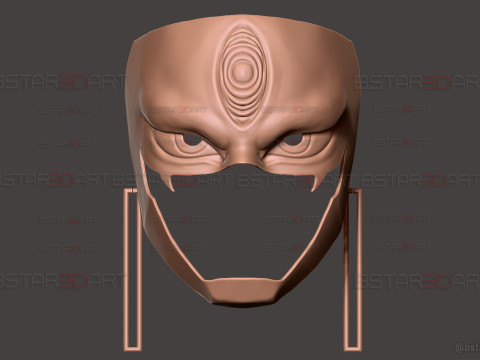 Dandadan JiJi Mask - Anime Cosplay Modèles 3D en vedette