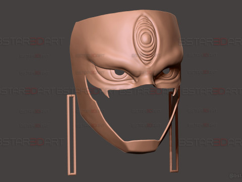 Dandadan JiJi Mask - Anime Cosplay Modèles 3D en vedette