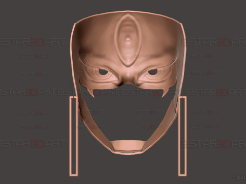 Dandadan JiJi Mask - Anime Cosplay Modèles 3D en vedette