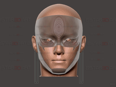 Dandadan JiJi Mask - Anime Cosplay Modèles 3D en vedette
