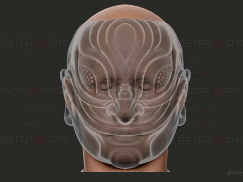 Dandadan Evil Eye Yokai Mask - Anime Cosplay 3D Print Model