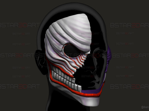 Dandadan Aira Shiratori Mask Damaged - Anime Cosplay Modelo de impresión 3D