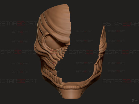 Dandadan Aira Shiratori Mask Damaged - Anime Cosplay Modelo de impresión 3D