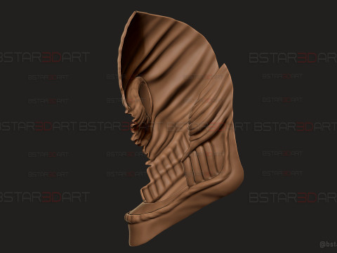 Dandadan Aira Shiratori Mask Damaged - Anime Cosplay Modelo de impresión 3D