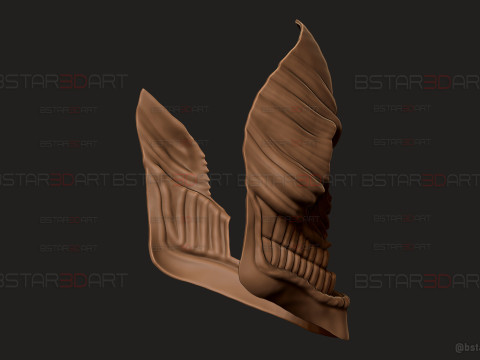 Dandadan Aira Shiratori Mask Damaged - Anime Cosplay Modelo de impresión 3D