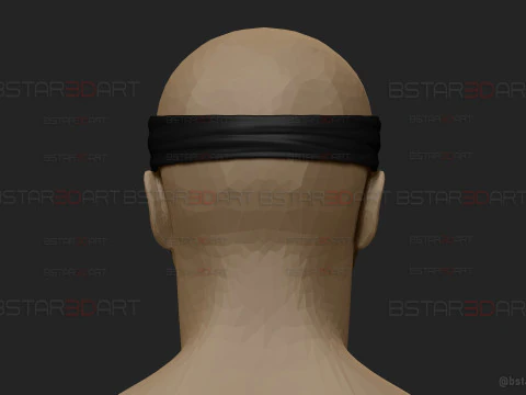 Gojo Saturo Eye Mask - jujutsu Kaisen Cosplay 3D Print Model