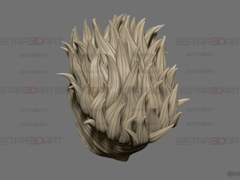Gojo Saturo Eye Mask With Hair - jujutsu Kaisen Cosplay 3Dプリントモデル