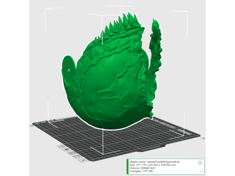 Venom Helmet Damaged Moveable - Marvel Movie 2024 3D Print Model