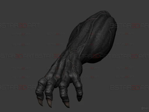 Venom Arm Armor Decoration And Wearable - Marvel Movie 2024 3D Print Model