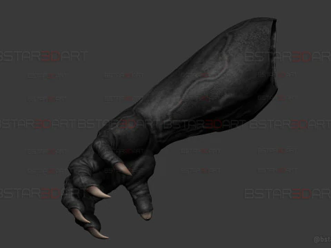 Venom Arm Armor Decoration And Wearable - Marvel Movie 2024 3D Print Model