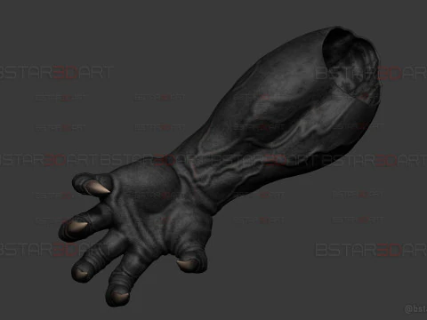 Venom Arm Armor Decoration And Wearable - Marvel Movie 2024 3D Print Model