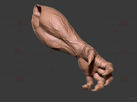 Venom Arm Armor Decoration And Wearable - Marvel Movie 2024 Modèles 3D en vedette
