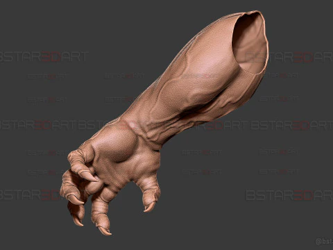 Venom Arm Armor Decoration And Wearable - Marvel Movie 2024 3D Print Model