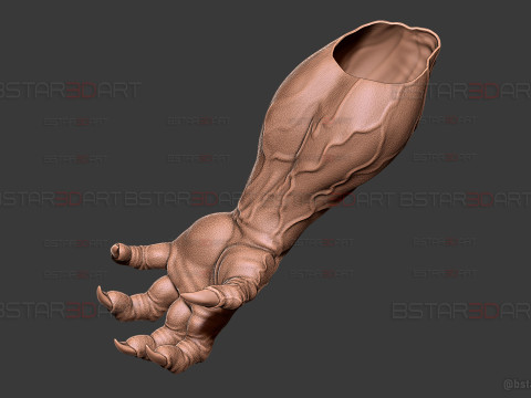 Venom Arm Armor Decoration And Wearable - Marvel Movie 2024 Modèles 3D en vedette
