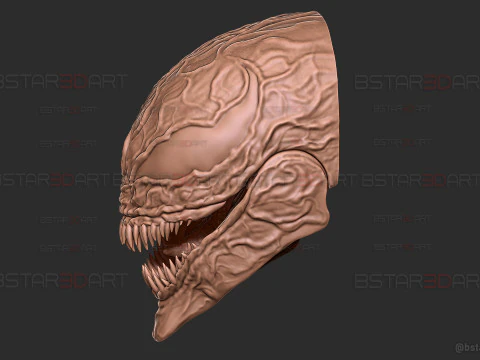 Venom Shadow Clone in Eddie Brock- Wearable in Hand - marvel comics cosplay 3D Print Model