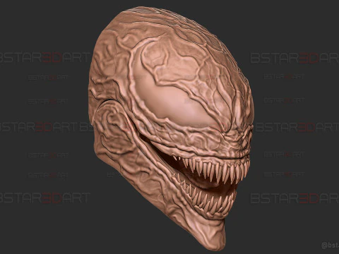 Venom Shadow Clone in Eddie Brock- Wearable in Hand - marvel comics cosplay 3D Print Model