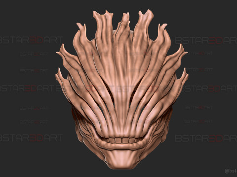 Mahito Final Form Mask High Quality - Jujutsu Kaisen Cosplay 3D Принт Модель