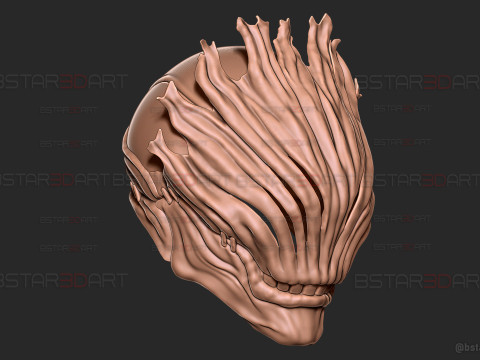Mahito Final Form Mask High Quality - Jujutsu Kaisen Cosplay 3D Принт Модель