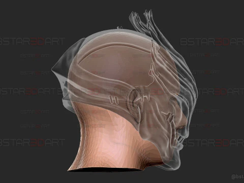 Mahito Final Form Mask High Quality - Jujutsu Kaisen Cosplay 3D Print Model