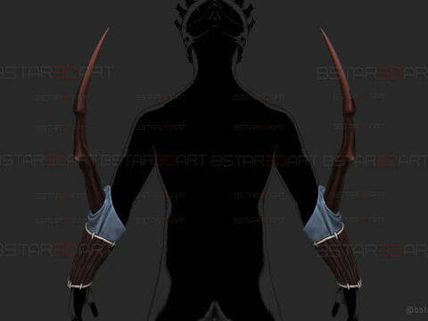 Mahito Final Form Arm Armor High Quality - Jujutsu Kaisen Cosplay 3D Print Model