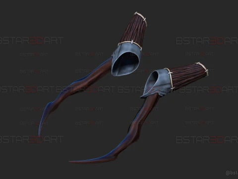 Mahito Final Form Arm Armor High Quality - Jujutsu Kaisen Cosplay 3D Print Model