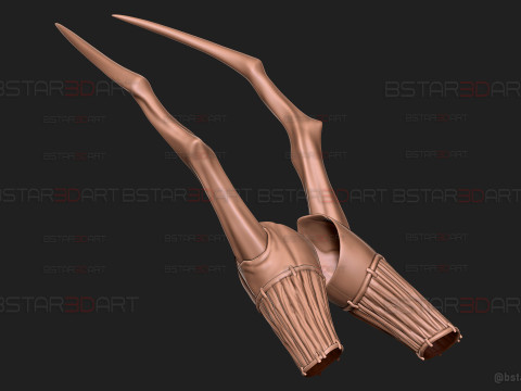 Mahito Final Form Arm Armor High Quality - Jujutsu Kaisen Cosplay Model Cetak 3D