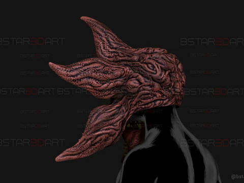 Demogorgon Mask - Stranger Things Cosplay 3D print model 3D Print Model
