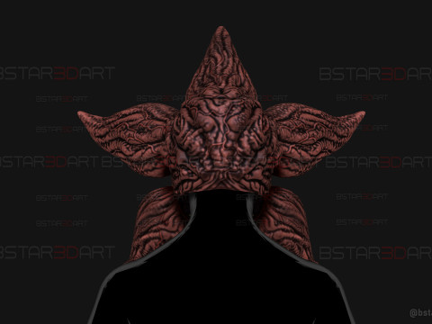 Demogorgon Mask - Stranger Things Cosplay 3D print model Modello di stampa 3D