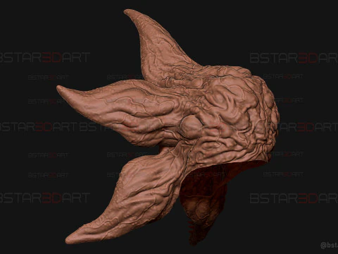Demogorgon Mask - Stranger Things Cosplay 3D print model 3D Print Model