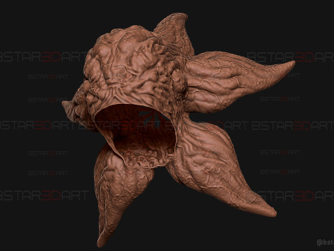 Demogorgon Mask - Stranger Things Cosplay 3D print model Modello di stampa 3D