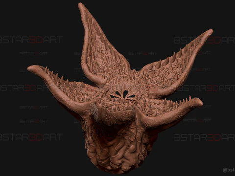 Demogorgon Mask - Stranger Things Cosplay 3D print model 3D Print Model