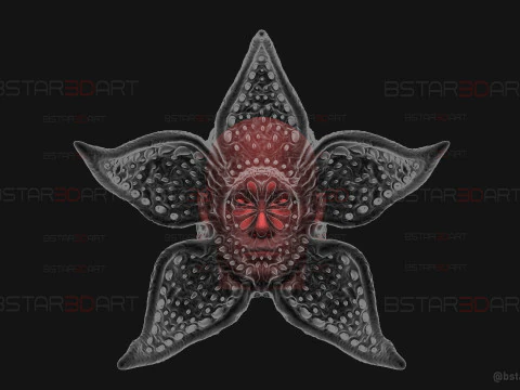 Demogorgon Mask - Stranger Things Cosplay 3D print model 3D Print Model