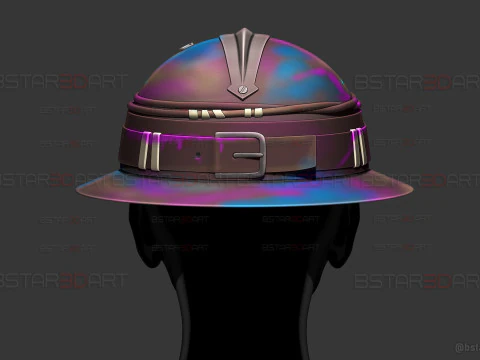 Isha Hat Arcane Netflix - league of legends Cosplay 3D Print Model