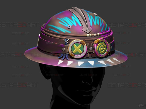 Isha Hat Arcane Netflix - league of legends Cosplay 3D Принт Модель