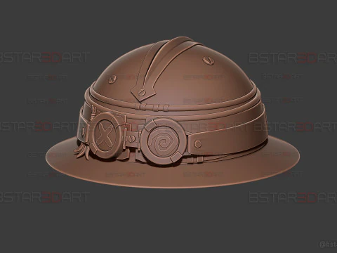 Isha Hat Arcane Netflix - league of legends Cosplay 3D Print Model
