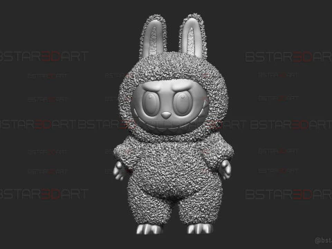 Monstruo Labubu Original De Alta Calidad - Pop Mart Toys Modelo de impresión 3D