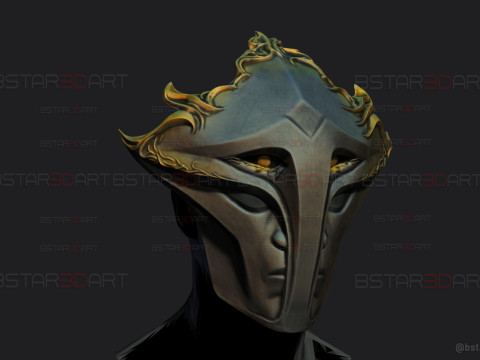 Viktor Final Form Mask - Arcane 2 Netflix - league of legends Modelo de Impressão 3D