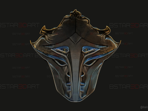 Viktor Final Form Mask - Arcane 2 Netflix - league of legends Modelo de Impressão 3D