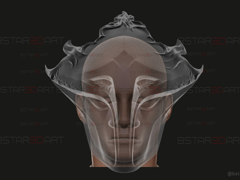 Viktor Final Form Mask - Arcane 2 Netflix - league of legends Modelo de Impressão 3D