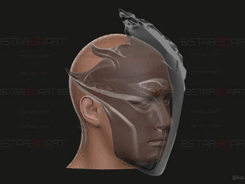 Viktor Final Form Mask - Arcane 2 Netflix - league of legends 3D Print Model