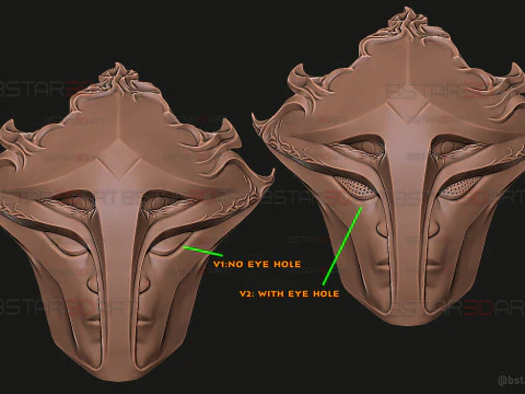 Viktor Final Form Mask - Arcane 2 Netflix - league of legends 3D Print Model