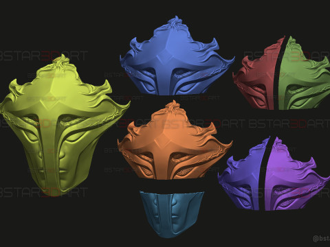 Viktor Final Form Mask - Arcane 2 Netflix - league of legends Modelo de Impressão 3D