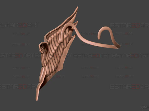 Dandadan Okarun Destroyed Mask - Anime Cosplay 3D Print Model