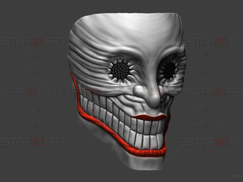 Acrobatic Silky Aira Mask - Dandadan Anime 3D Print Model